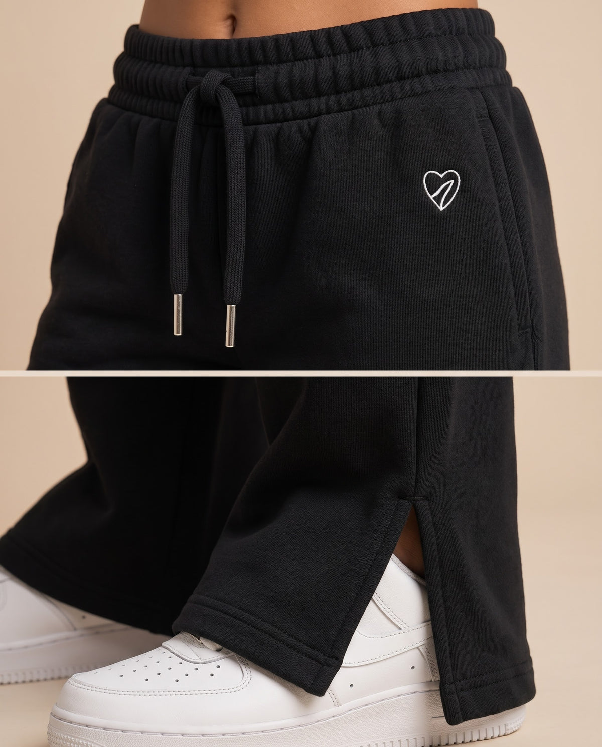 The Signature Wide-Leg Sweatpant